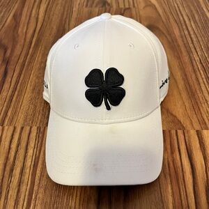 White Black Clover Live Lucky Cap
